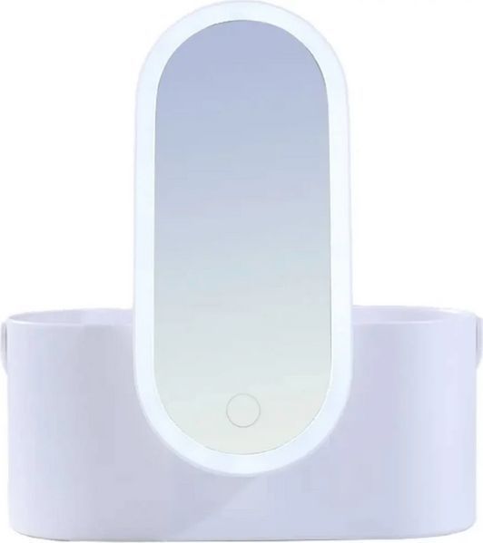 Органайзер для косметики з LED дзеркалом (сенсорне керування, акумулятор) NF-00009818 фото