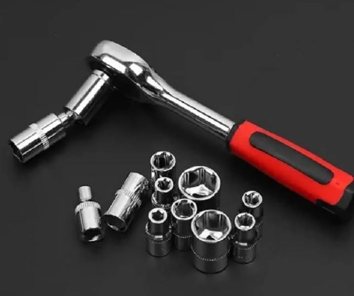 Набор инструментов с трищеткой и отверткой New Tools (53 предмета) в кейсе NT53 фото