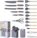 Набор кухонных принадлежностей 19 предметов с подставкой Kitchen set DT-858 фото 4