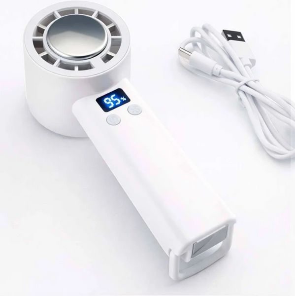 Безлопатевий ручний вентилятор ZR-01 акумуляторний портативний USB NF-00009850 фото