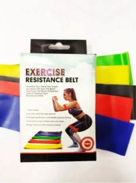 Набор резинок для фитнеса Exercise Resistance Belt 9133 фото